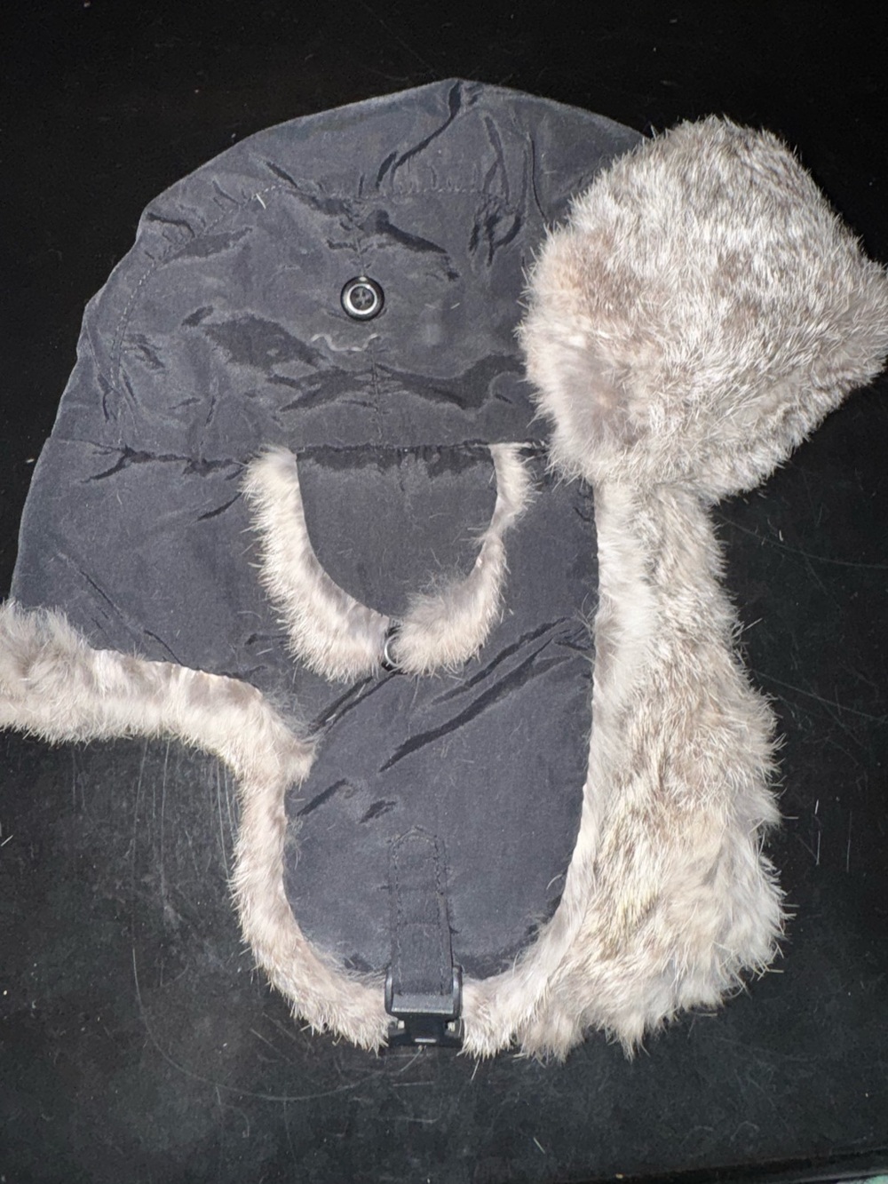 Crown Trapper Hat with Fur Trim